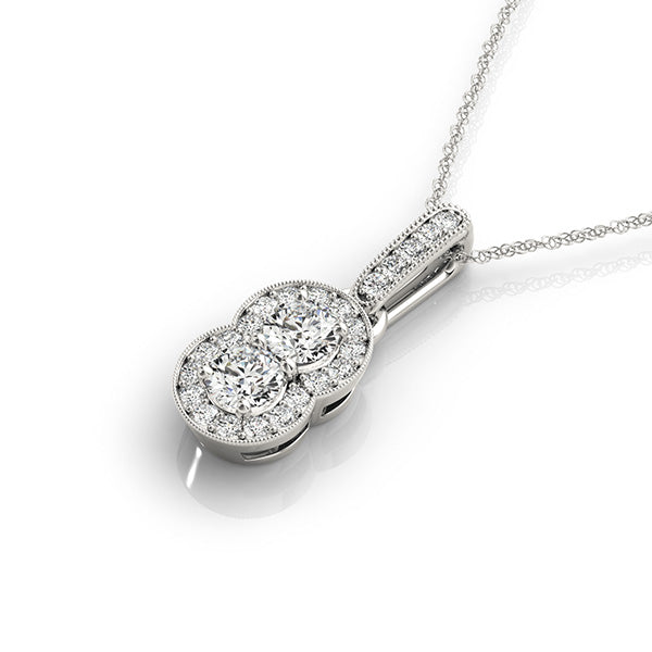 Two Stone Pendant