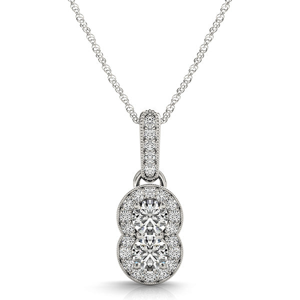 Two Stone Pendant