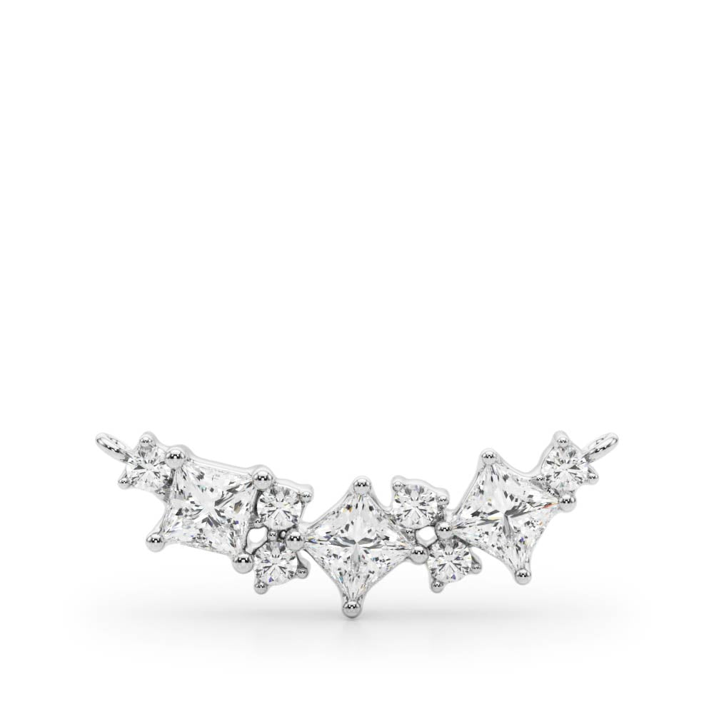 Princess Cut & Round Neck Center