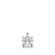 Round Solitaire Pendant