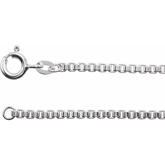 Sterling Silver 2 Mm Box 24' Chain