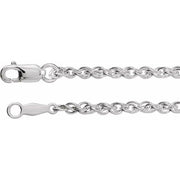 Sterling Silver 2 Mm Rope 18' Chain