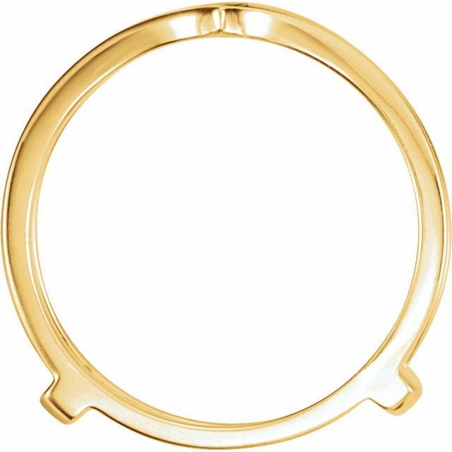 14K Yellow Ring Guard