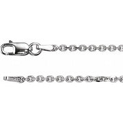 Sterling Silver 1.75 Mm Diamond-cut Cable 20' Chain