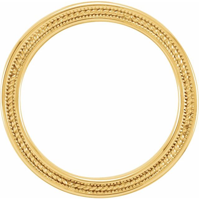 18k Yellow Matching Band Size 7