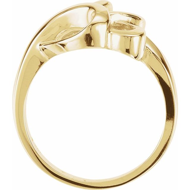 14K Yellow Freeform Ring