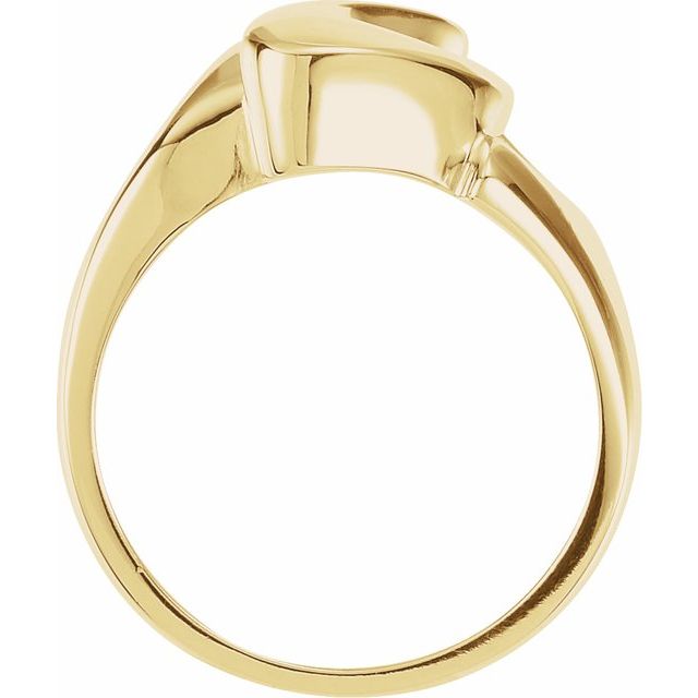 14K Yellow Freeform Ring