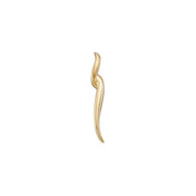14k Yellow Freeform Slide Pendant