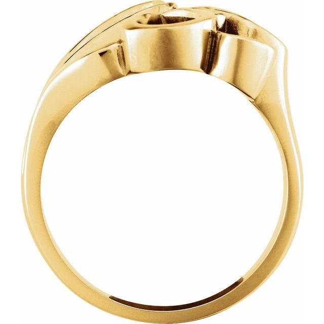 14K Yellow Freeform Ring