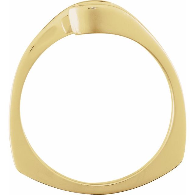 14K Yellow Freeform Ring