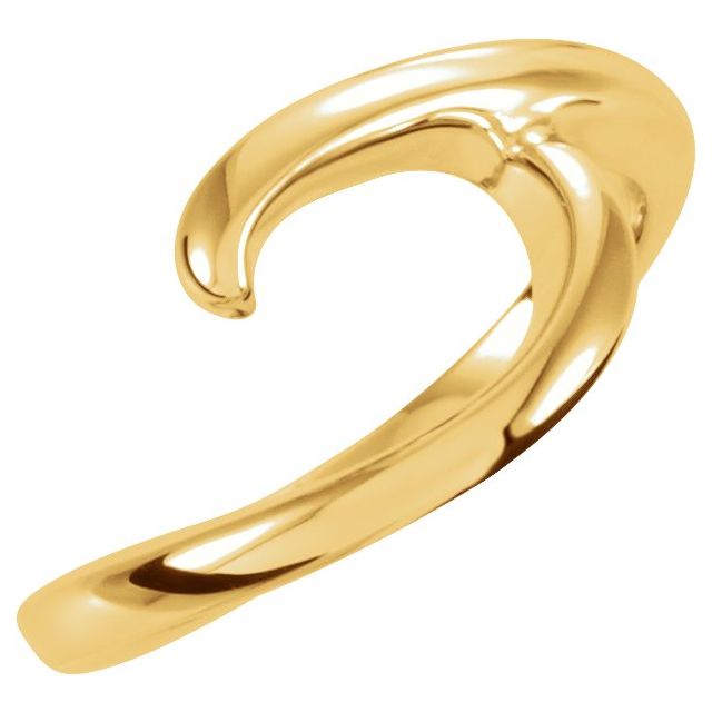 14K Yellow Freeform Ring