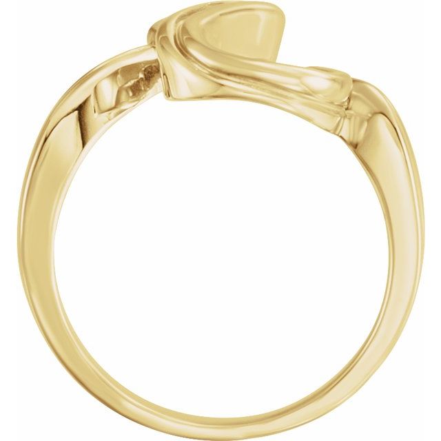 14k Yellow Freeform Ring