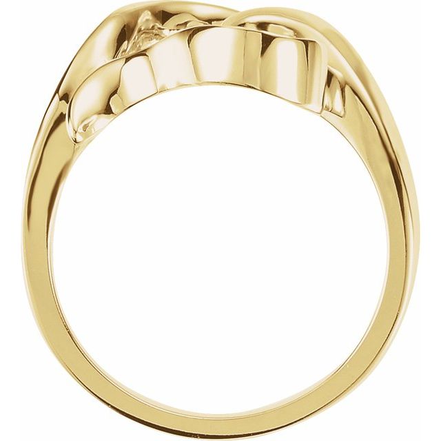 14K Yellow Freeform Ring