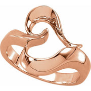 14k Rose Freeform Ring