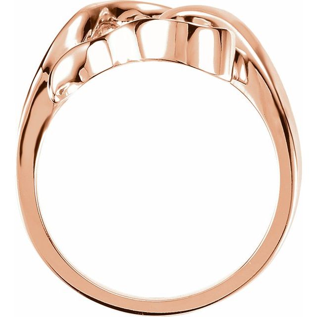 14k Rose Freeform Ring