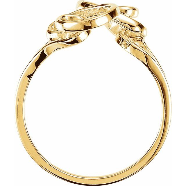14K Yellow Freeform Ring