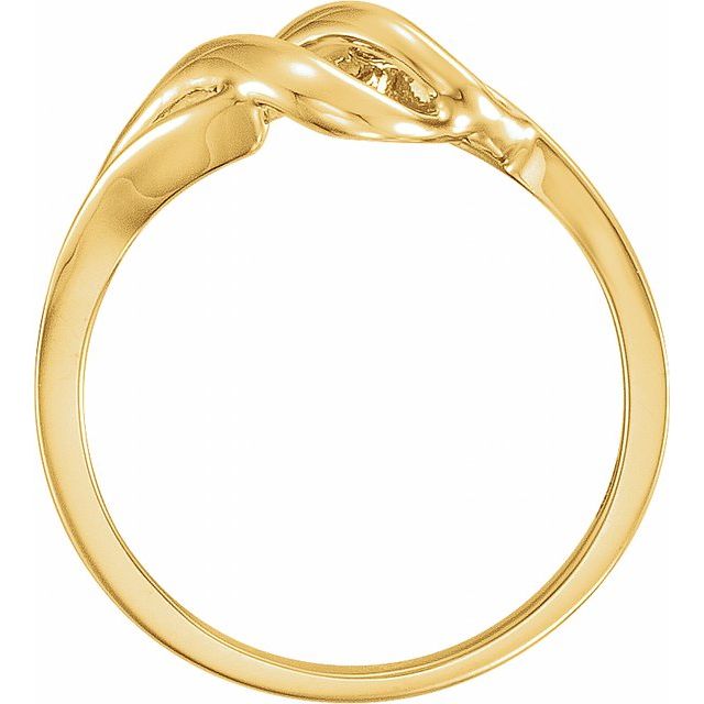 14k Yellow Freeform Ring