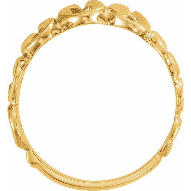 14K Yellow Freeform Ring