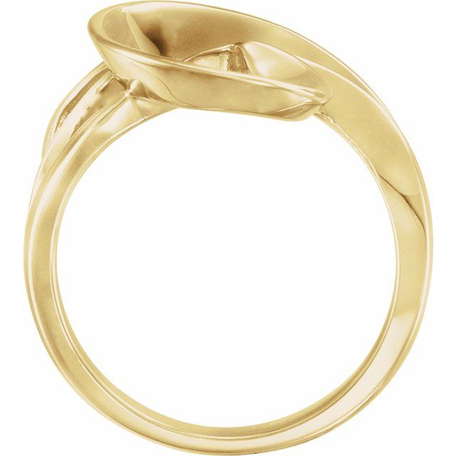 14k Yellow Freeform Ring