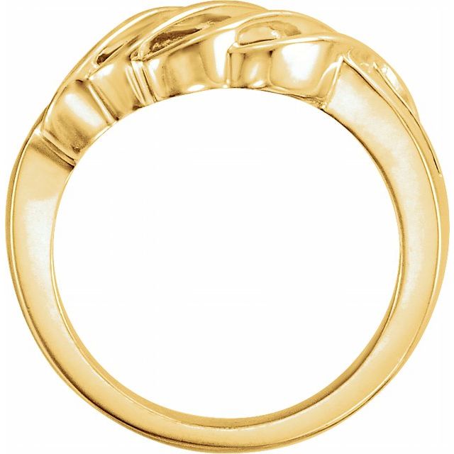 14K Yellow Freeform Ring