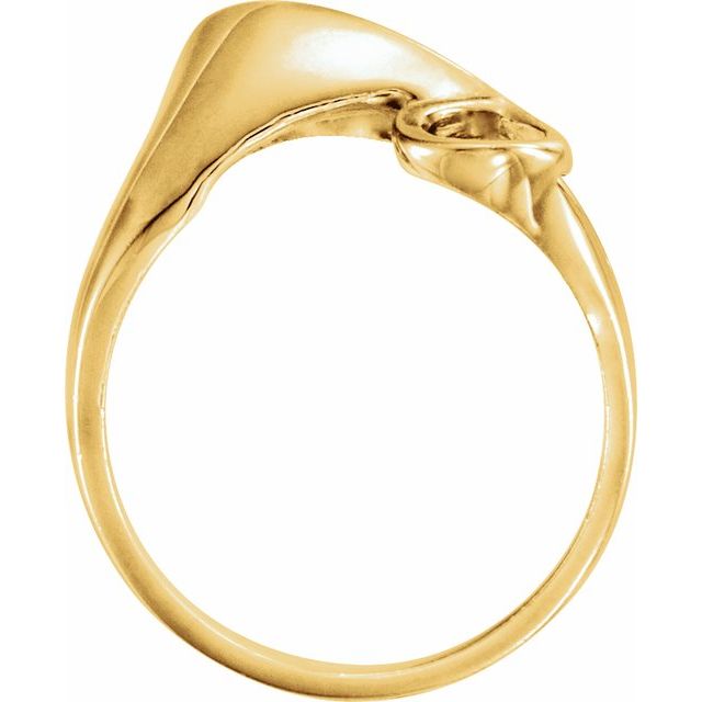 14K Yellow Freeform Ring