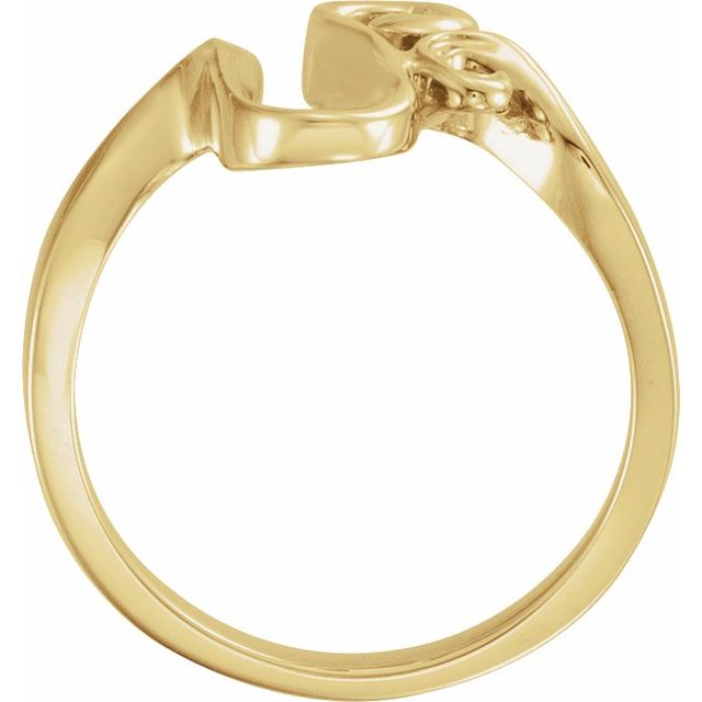 14K Yellow Freeform Ring