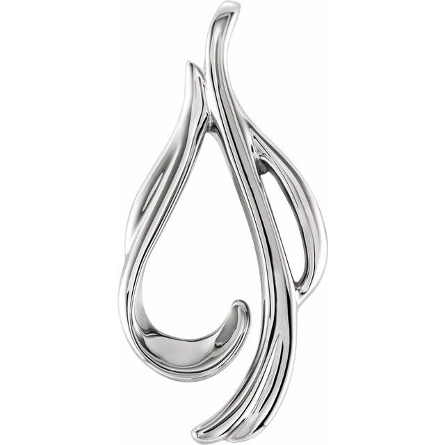 Sterling Silver Freeform Pendant