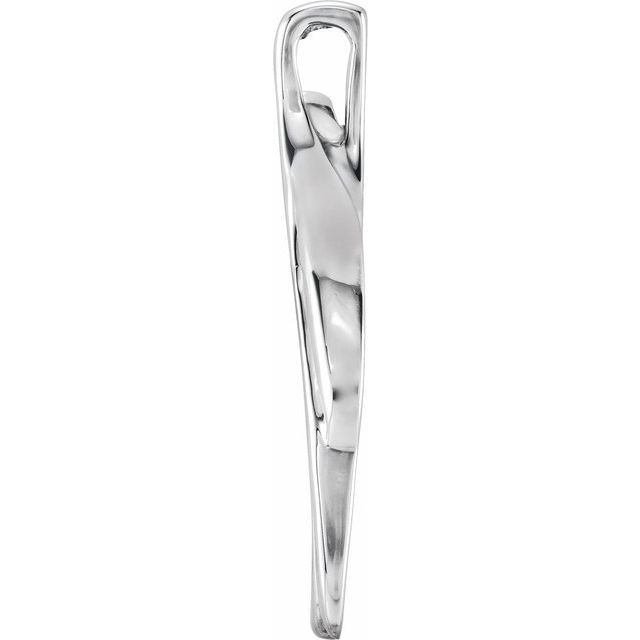 Sterling Silver Freeform Pendant