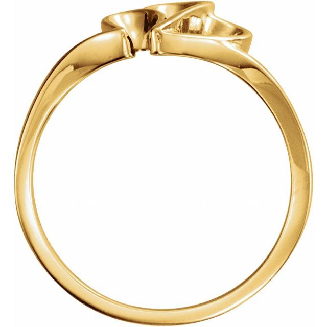 14K Yellow Freeform Ring