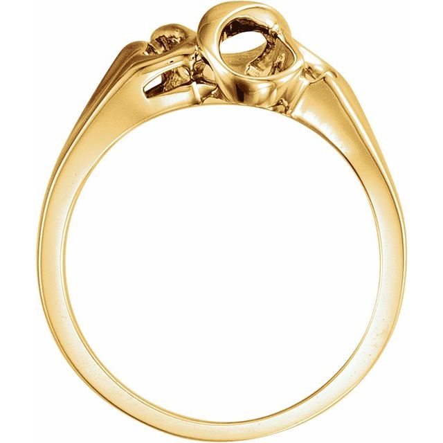 14K Yellow Freeform Ring