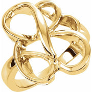 14K Yellow Freeform Ring
