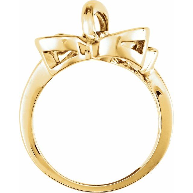 14K Yellow Freeform Ring