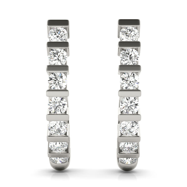 Earrings Hoop Earrings J-hoops