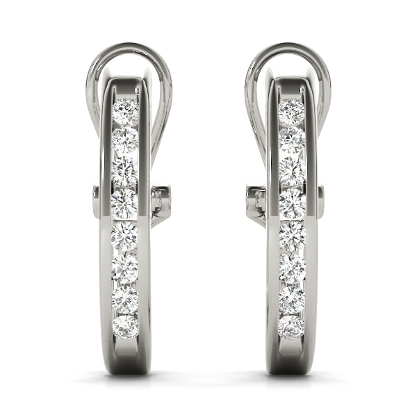 Earrings Hoop Earrings J-hoops
