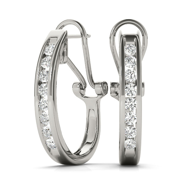 Earrings Hoop Earrings J-hoops