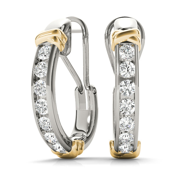 Earrings Hoop Earrings J-hoops