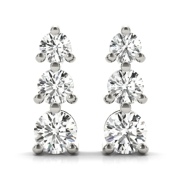 Earrings 3 Stone