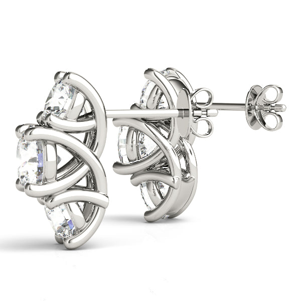 Earrings 3 Stone