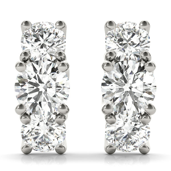 Earrings 3 Stone