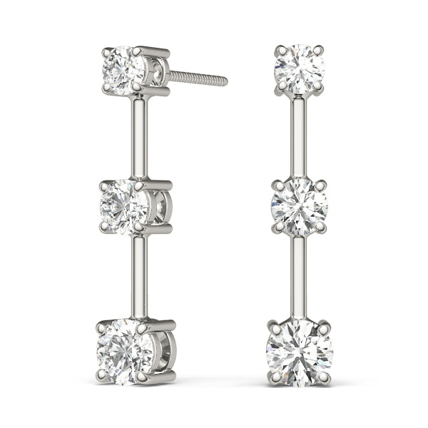 Earrings 3 Stone