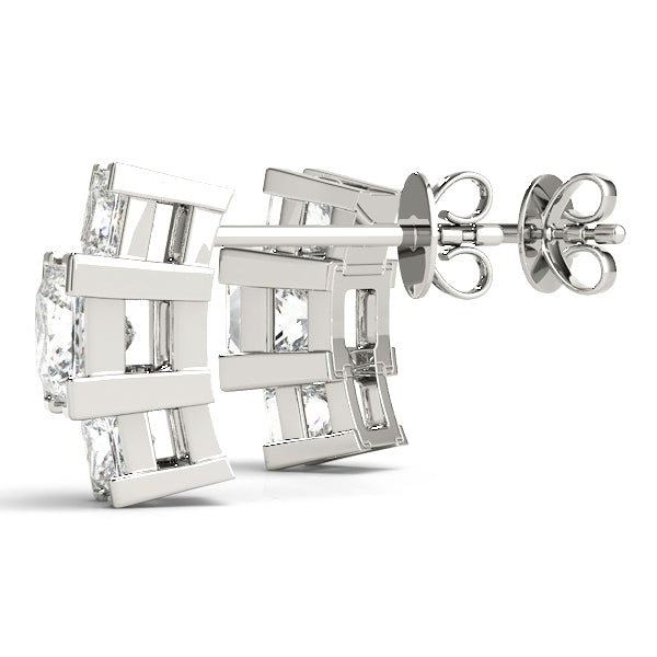 Earrings 3 Stone