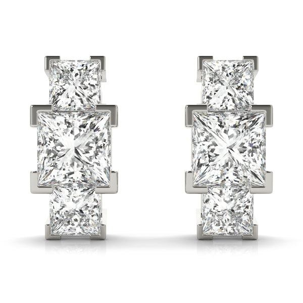 Earrings 3 Stone