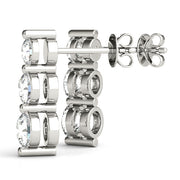 Earrings 3 Stone