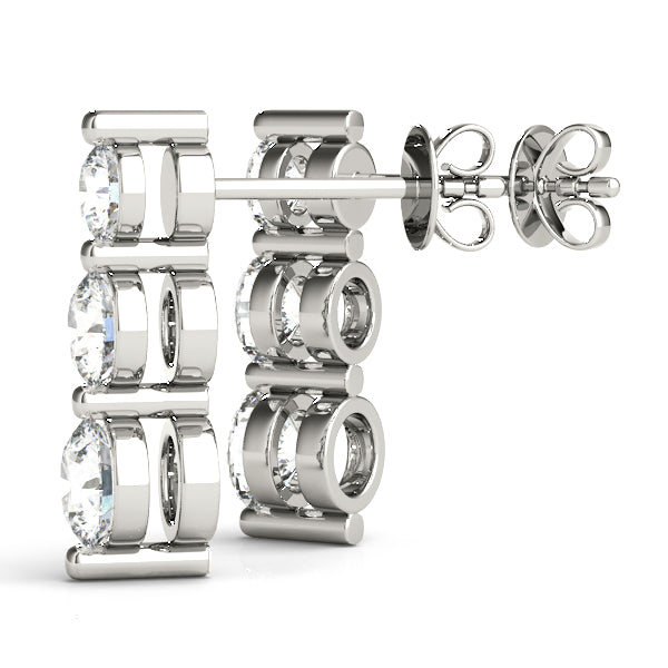 Earrings 3 Stone