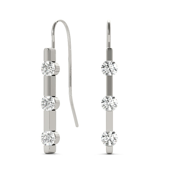 Earrings 3 Stone