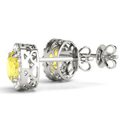 Earrings Halo