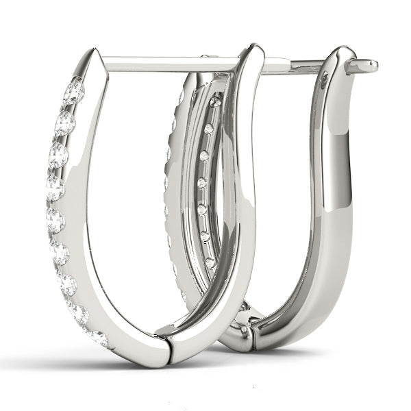 Earrings Hoop Earrings J-hoops