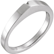 14k White Matching Band