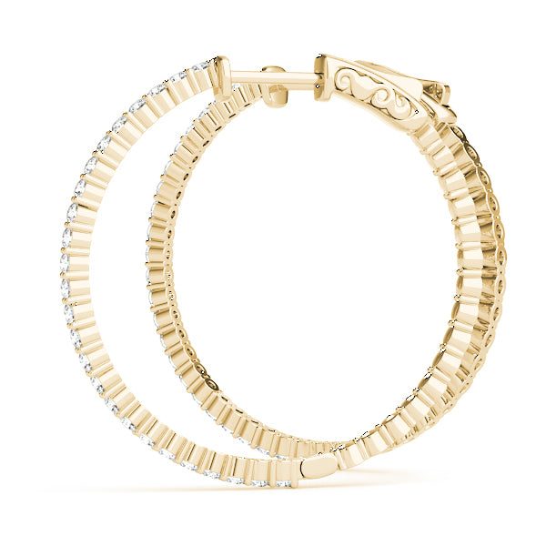 Earrings Hoop Earrings Vault Lock