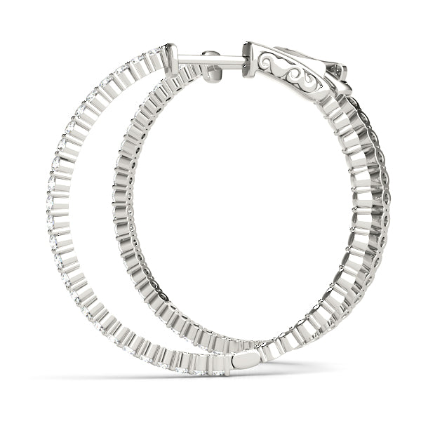 Earrings Hoop Earrings Vault Lock